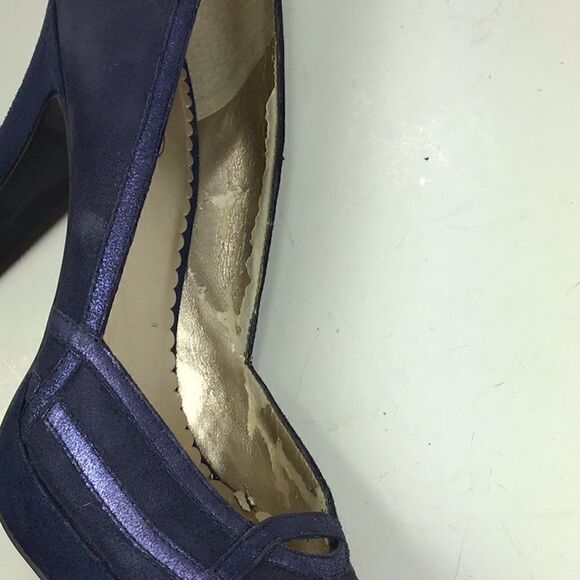 Jessica Simpson Platform Stiletto Blue Heels Almond Toe Size 10 - Picture 6 of 9